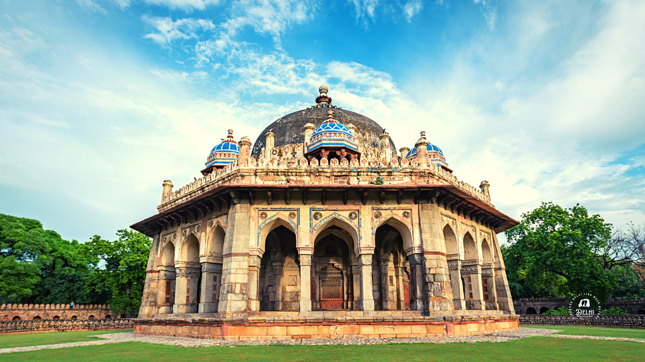 Isa Khan Tomb in Humayun Tomb Complex