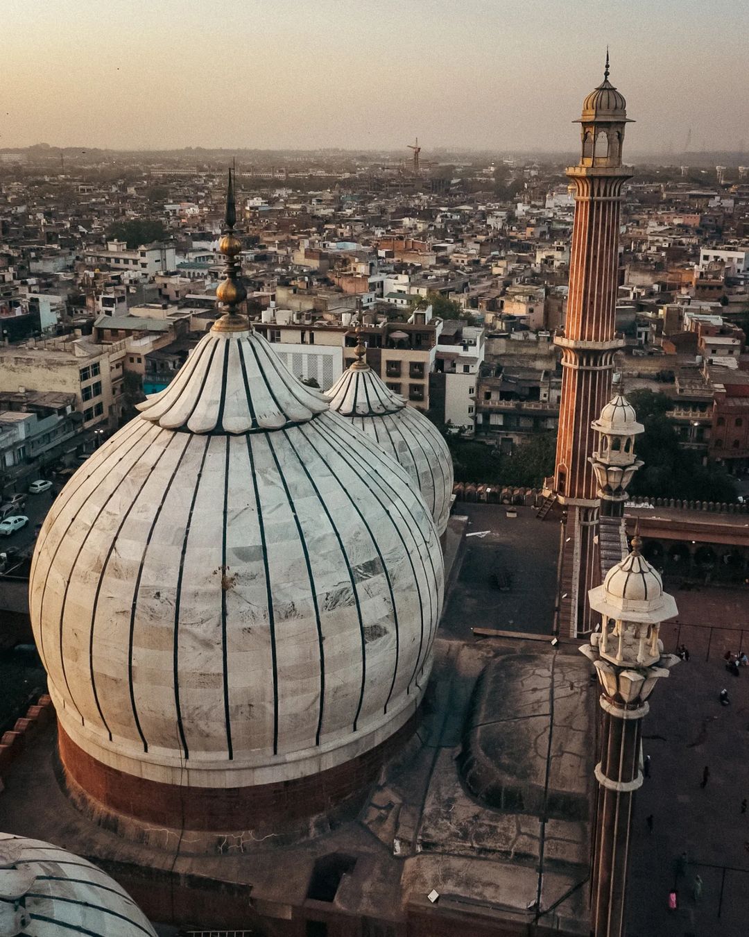 Jama Masjid Top view-DelhiSnap