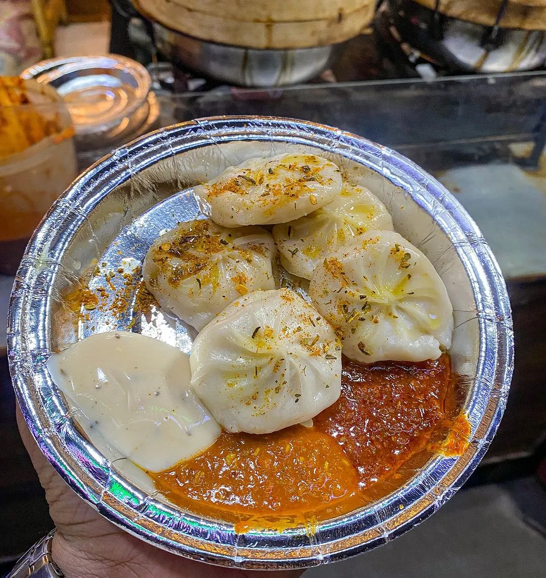Veg Butter Momos at Gazab Momos Laxmi Nagar-DelhiSnap