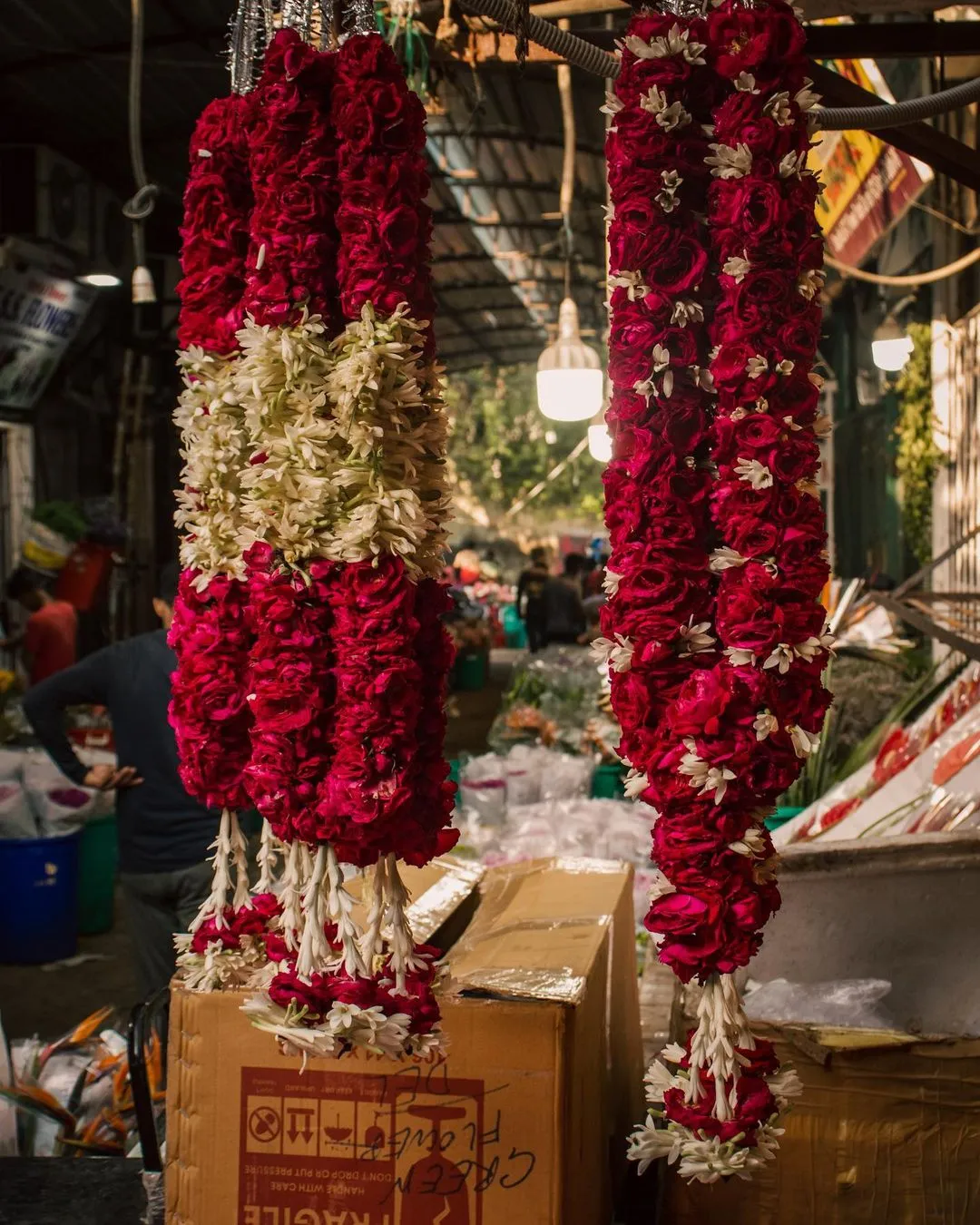 biggest flower market Ghazipur market-DelhiSnap