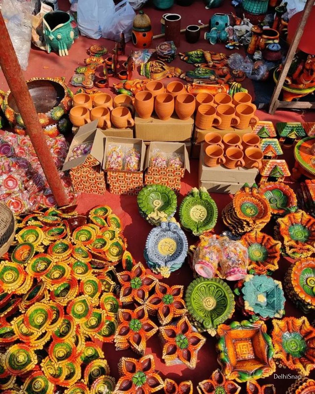 Delhi Haat INA metro station-DelhiSnap