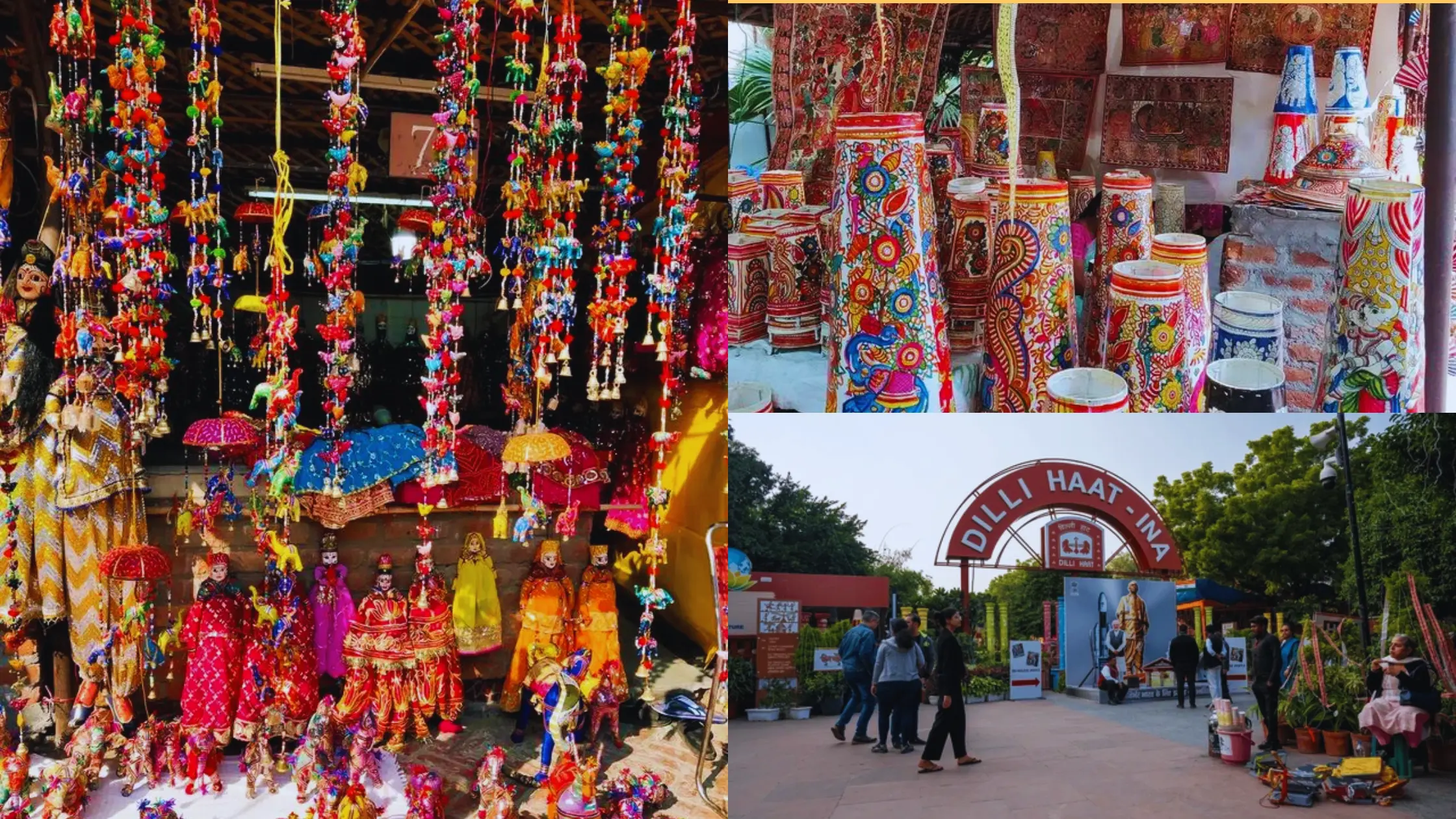 Handicrafts at Dilli Haat